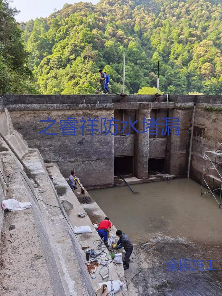 水電站大壩堵漏