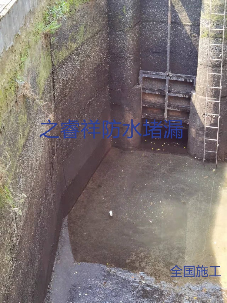 水電站閘門沉降縫堵漏